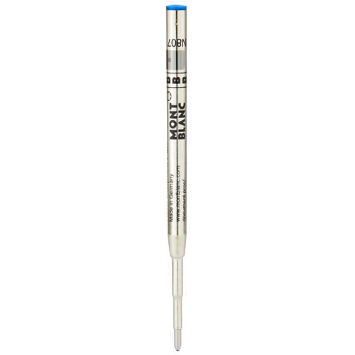 Montblanc Ballpoint Pen Refills (B) Royal Blue 124491 – Refill Cartridges with a Broad Tip for Montblanc Ball Pens – 2 x Blue Ballpoint Refills