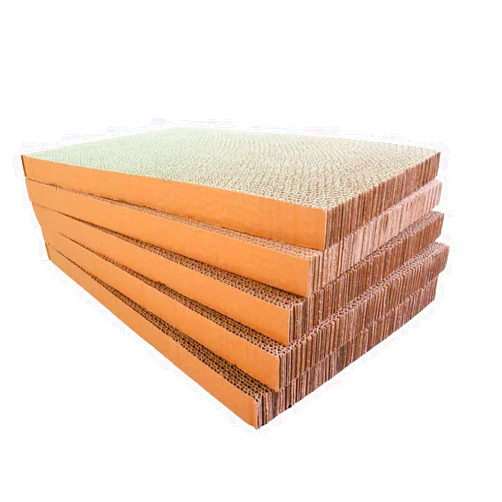 Shizhoo Cat Scratch Pad 5 in 1, Cardboard Cat Scratcher, Cat Scratcher Cardboard, Scratching Pads for Indoor Cats, Cat Scratching Post Reversible Cat Scratching Board (5 Pack)