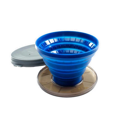 GSI Outdoors Pour-Over Java Drip I Travel Drip Coffee Maker, Collapsible Cone Fits All Coffee Cups & Mugs for Caravan, RV, Camping & Backpacking