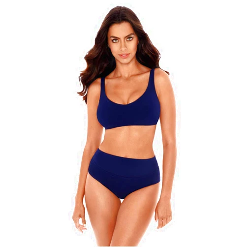 Skinny Dippers by Miraclesuit Skinny Dippers Women's Swimwear Dream Basic Fit Tummy Control Bathing Suit Swim Bottom Separate