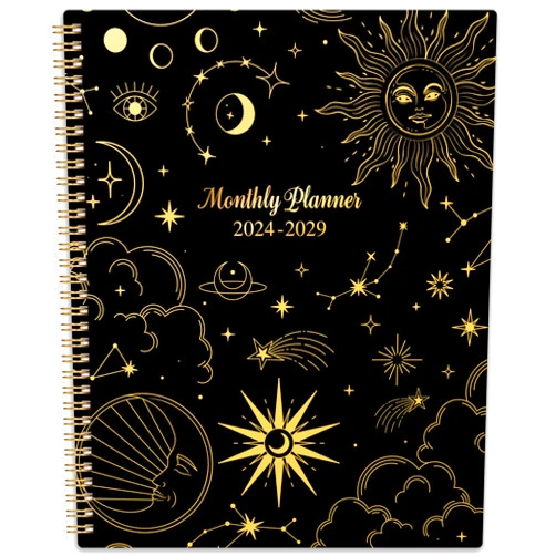 Vindora 2024-2029 Monthly Planner/Calendar - 5 Year Monthly Planner from JUL 2024 - JUN 2029, 9