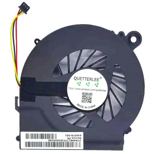 QUETTERLEE Replacement New CPU Cooling Fan for HP Pavilion G7-1000 G6-1000 G4-1000 Compaq CQ42 CQ62 CQ56 CQ56z G62 G42 Presario CQ62z G62t G62m G62x G42t Series 646578-001 DFS531105MC0T FAB9 3PIN Fan