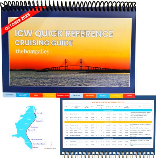 Larry Webber,Carolyn Shearlock The Boat Galley ICW Quick Reference Cruising Guide