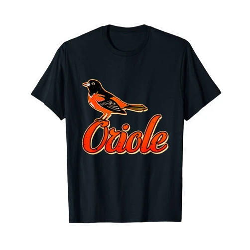 Bird Tees - By Le Yogi Vintage Oriole Bird' Amazing Bird Gift Shirt T-Shirt