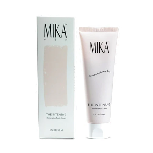 Mika Vie Foot Cream for Dry Cracked Heels | 25% Urea Cream for Feet with Vitamin E | Foot Moisturizer & Cracked Heel Treatment | Naturally Scented, Paraben and Phthalate Free