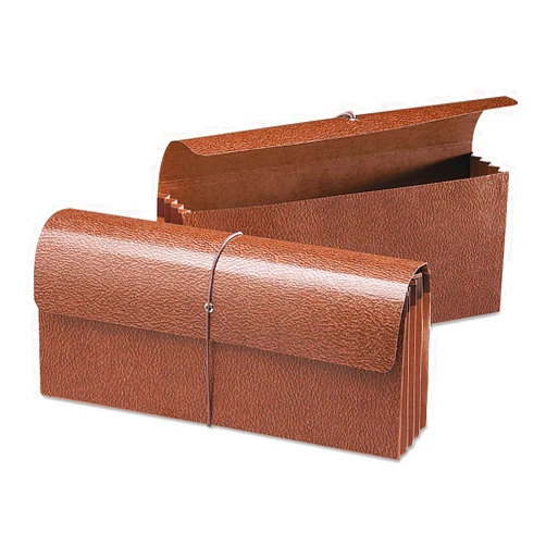 Smead 71350 3 1/2-Inch Exp Wallet 12 x 5 Redrope Printed