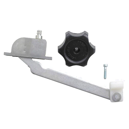 Ventline BVD0462-00 Operator with Black Plastic Knob & Screw for Ventadome RV Roof Vents with Wedge Shaped Covers, Gray, Standard