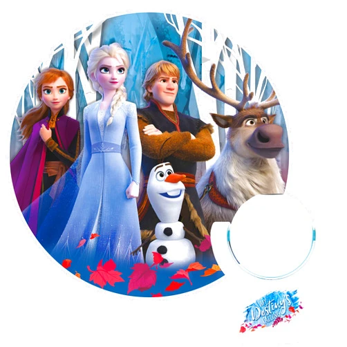 STAR WARS Projectables Frozen 2 LED Night Light, Plug-in, Dusk-to-Dawn Sensor, UL-Listed, 1 Image of Elsa, Anna, and Olaf on Ceiling, Wall, or Floor, Ideal for Bedroom, Nursery, 45027
