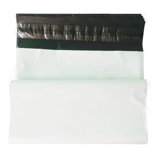 NO.1987 commerce 15.7 X 20 Inches White Poly Mailers，Large Self-Sealing Shipping Envelopes Plastic Mailing Bags 10 Pcs