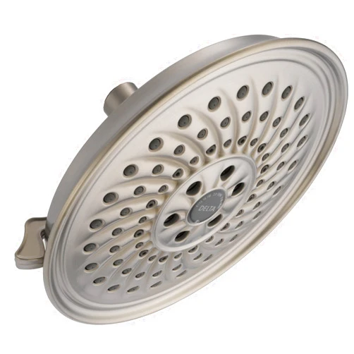 Delta Faucet 3-Spray Touch-Clean H2Okinetic Shower Head, Stainless 52687-SS