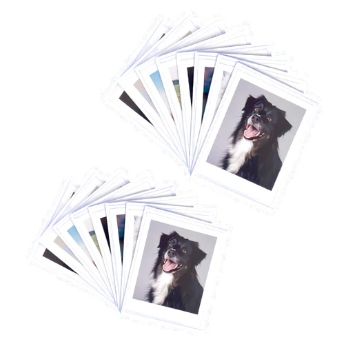 LAGIPA 15 Pack 3.5x4.25” Magnetic Polaroid Picture Frame, Fridge Magnet Frame for Polaroid Now i-Type/600/SX-70/OneStep/Instax Wide 300/200/210 Films