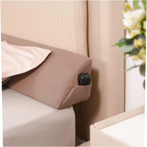 Aurako King Size Bed Wedge Pillow Headboard Pillow Mattress Wedge Bed Gap Filler Triangle Memory Foam Wedges Body Positioners for Sleeping Body Lumbar Backrest Reading Bolster Pillow