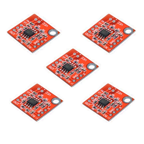 HiLetgo 5pcs TDA1308 Stereo Headphone Amplifier Board Headset Amp Preamplifier Board Module DC 3V-6V