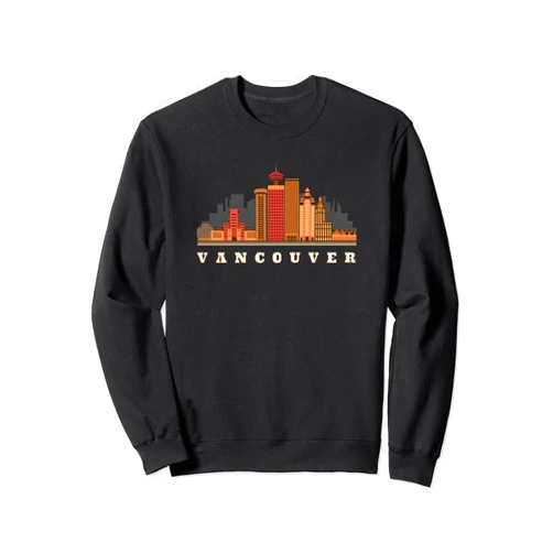 Canada Vancouver Canadian Canada Canadian Vancouver British-Columbia Sweatshirt