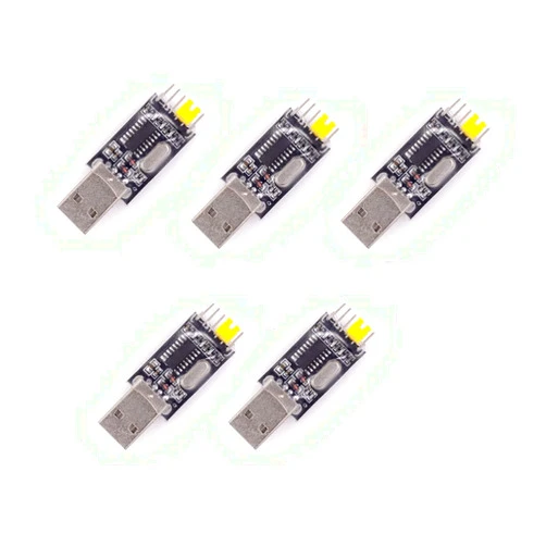 Kenntsh CH340 Module USB to TTL CH340G Upgrade Download a Small Wire Brush Plate STC Microcontroller Board USB to Serial