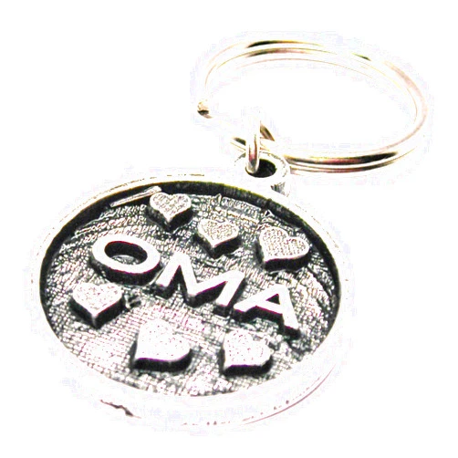 ChubbyChicoCharms Single Charm Oma Keychain