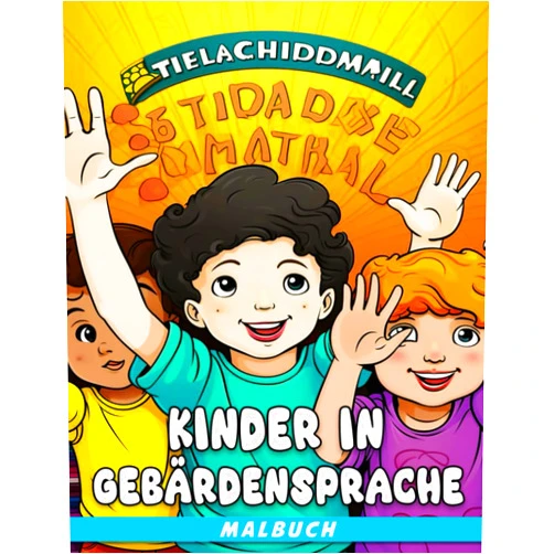 German Edition by Meredith Becker (Author) Malbuch für Kinder in Gebärdensprache: Fabelhafte Ausmalbilder mit wunderschönen Illustrationen für Erwachsene und Jugendliche zur Entspannung und Stressbewältigung (German Edition)