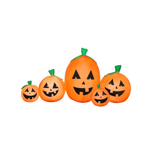 Gemmy Industries Hk Harvest Jack-O-Lantern Pumpkin Scene Inflatable Airblown Decor