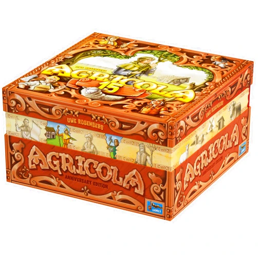 Lookout Agricola 15th Anniversary Edition Board Game | Limited Edition | Farming Game for Adults and Teens | Advanced Strategy Game | Ages 12+ | 1-4 Players | Avg. Playtime 90 Minutes | Made by Lookout Games