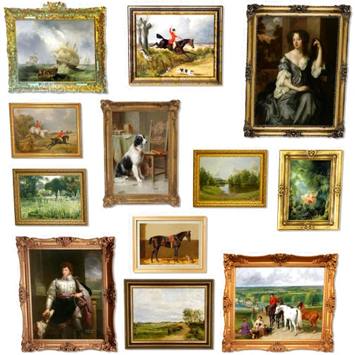 LANCHI95 12 PCS Classic Maximalist Wall Decor, Coquette Vintage Art Prints, Victorian Paintings Pictures, Moody Maximalist Decor (UNFRAMED) (Vintage 4)