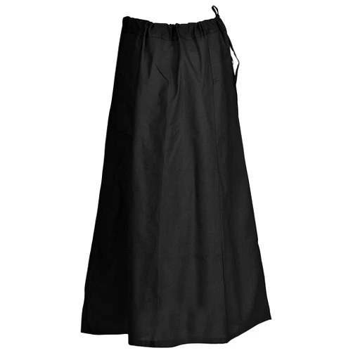 Indian Trendy Sari Petticoat Cotton Stitched Adjustable Waist Saree Underskirt Lining Skirt