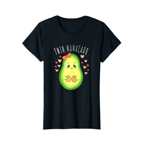 Twin Mamacado Werdende Mutter Kleidung Women's Twin Mamacado 2022 Gemini Pregnancy T-Shirt T-Shirt