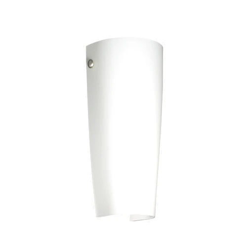 Besa 704107-SN Contemporary Modern One Light Wall Sconce from Tomas Collection in Pewter, Nickel, Silver Finish,