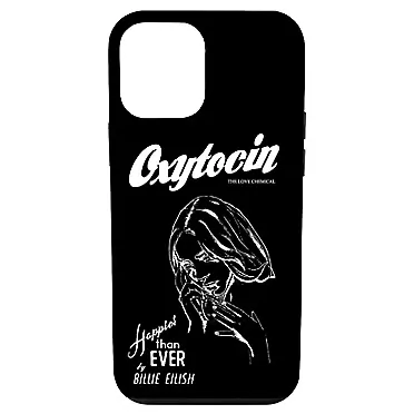 Billie Eilish iPhone 12 mini Official Billie Eilish Oxytocin HTE Black Case