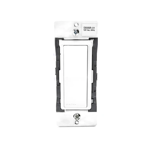 Leviton DD0SR-1Z 120VAC Decora Digital/Decora Smart Coordinating Switch Remote, 10-Pack, 3-Way, Toggle, White, Manual
