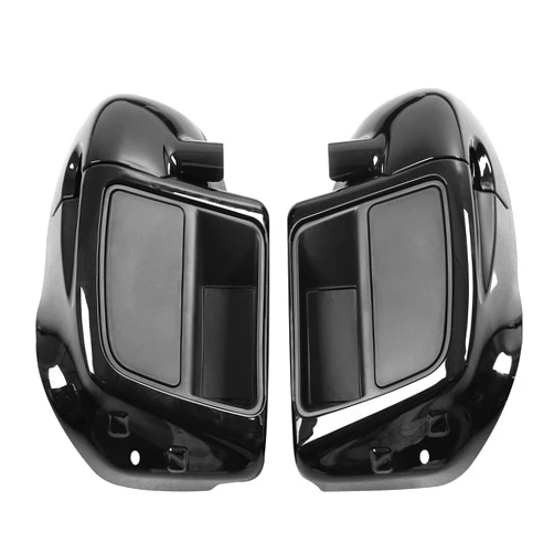 TCMT Black Glove Box Lower Vented Leg Fairings Fits For Harley Air-cooled Touring Electra Glide Road King Street Glide Road Glide 2014-2023 CVO Limited FLHTKSE 2018-2020