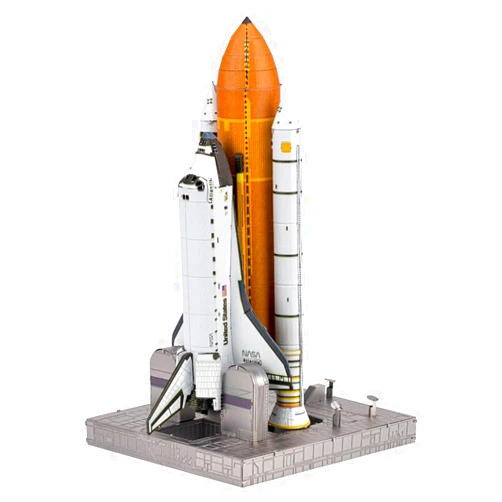 Metal Earth Fascinations Premium Series Space Shuttle Launch Kit 3D Metal Model Kit