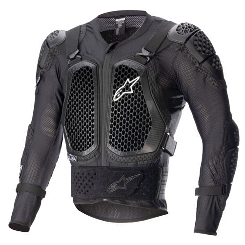Alpinestars 6506823-10-XL: Bionic Action V2 Protection Jacket Black Xl
