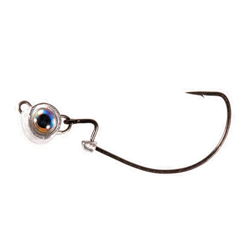 Z-Man TXF18-02PK3 Texas Eye Finesse Jigheads 1/8 oz Pearl 3 Pack