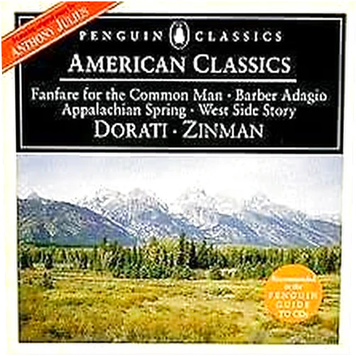 Anthony Julius (Artist), Copland (Composer), Bernstein (Composer), Barber (Composer), Antal Dorati (Performer), David Zinman (Performer) & 3 more Format: Audio CD American Classics: Fanfare for the Common Man / Barber Adagio / Appalachian Spring / West Side Story