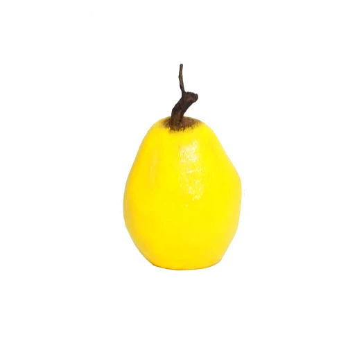 Su Perisi Mum Atölyesi Realistic Pear Fruit Shape Candle (yellow)