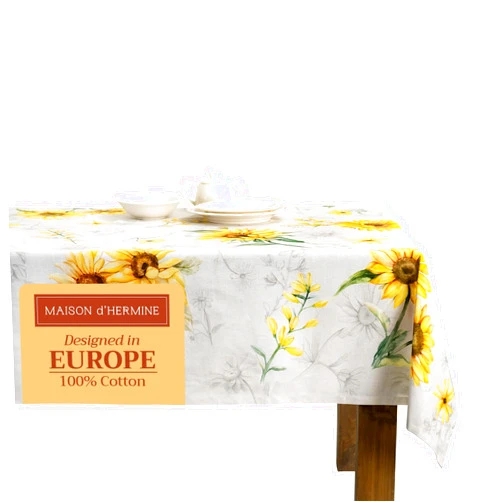 Maison d' Hermine 100% Cotton Table Cover - 54