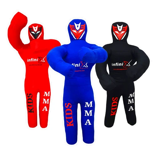 INFINIX SPORTS Kids Grappling Dummy for Kids Youth MMA Boxing Brazilian Jiu Jitsu Dummy - 110cm Unfilled
