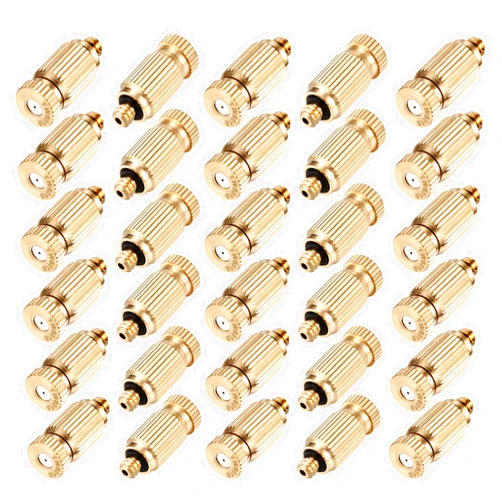 CozyCabin 30 Pcs Brass Misting Nozzle, 0.02