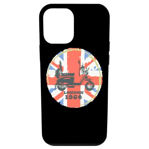 London Town 1964 Carnaby Street Music Gift NuL Tee iPhone 12 mini Swinging London 1964 UK 60s Retro Scooter Vintage Women Men Case