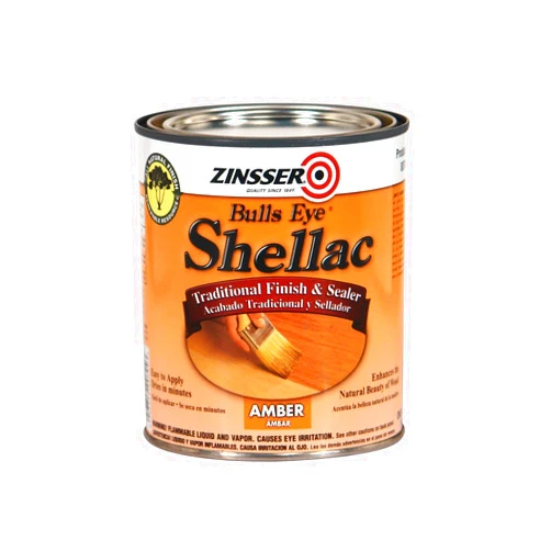 Zinsser qt Zinsser 704 Amber Zinsser, Bulls Eye 3LB Shellac