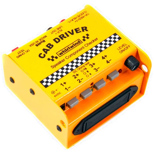 Whirlwind CabDriver Speaker Component Checker