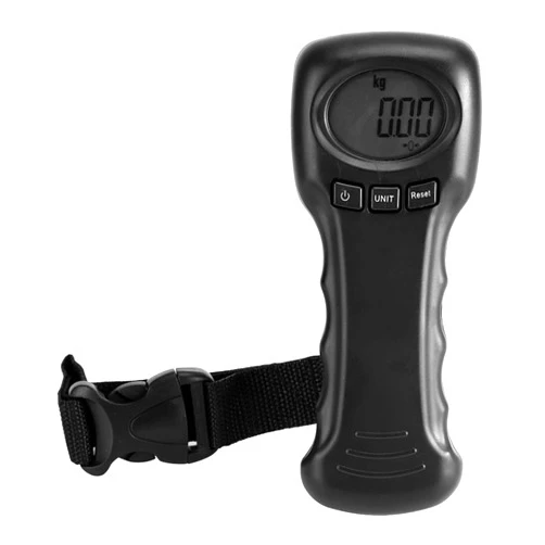 Pilipane Luggage Scale,Ocs?8 50Kg/110Lb Portable Travel Hanging Luggage Scale Electronic Weight with LCD Digital Display,Auto Lock Reading After Weighing, Convenient to Read and Record The Data, electroni
