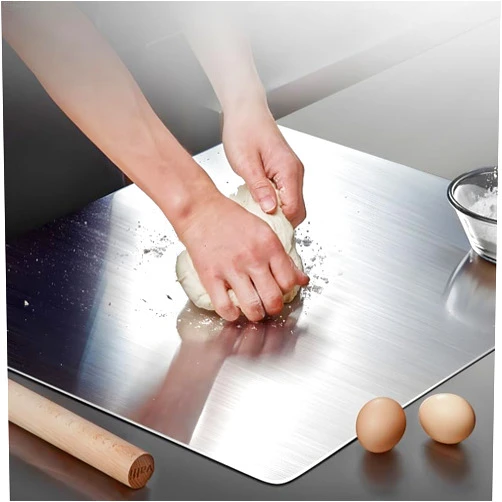 Specell Stainless Steel Cutting Boards, Chopping Boards For Kitchens, Large Chopping Board, This Kitchen Chopping Board Measure Approximately: 15.75