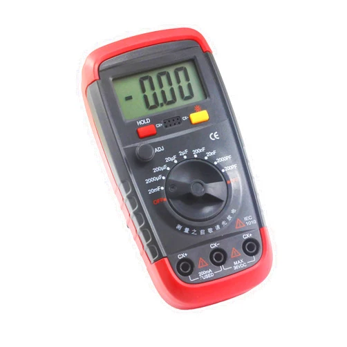 Luo ke Digital Capacitance Meter 1999 Count Capacitor Tester 0.1pF - 20000uF with LCD Backlight