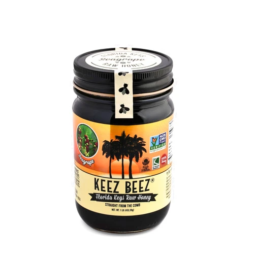 Keez Beez Seagrape Raw Honey 2 lb