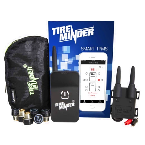 TireMinder Smart TPMS with 6 Transmitters for RVs, MotorHomes, 5th Wheels, Motor Coaches and Trailers