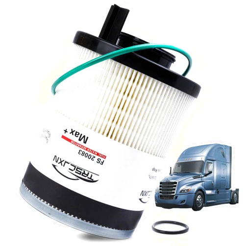TRSCJXN FS20083 Fuel Water Separator Filter Compatible with Freightliner Cascadia Cummins ISX12/ ISX15/ISX Detroit Diesel Engine DD13/DD15/DD16 Replace A0000905051 FS20083 A48507 PF46145