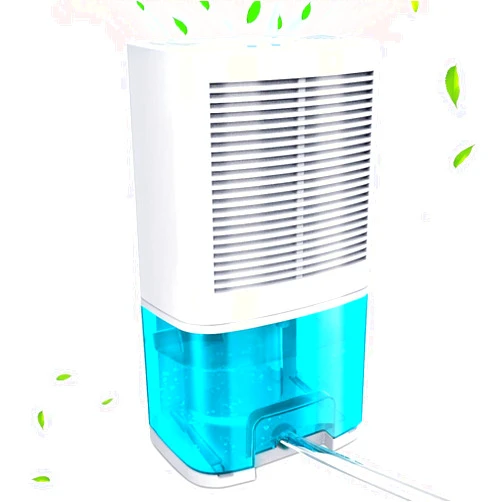 Levoair Dehumidifier 68oz(2000ml) Small Dehumidifier with Drain Hose for Up to 650 sq.ft Ultra Quiet Mini Portable Air Dehumidifier for Home Basements Bathroom Bedroom Closet Kitchen RV