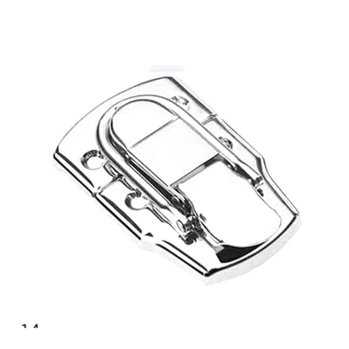 IHZVMUCXJG Toggle Clamps，Toggle Catch Latch Hasp， Hasp Locks,2pcs Stainless Steel Chrome Toggle Latch for Chest Box Case Suitcase Tool Clasp Cabinet Fitting Lock Belt Hasp Buckle Hardware Clip(Color:6