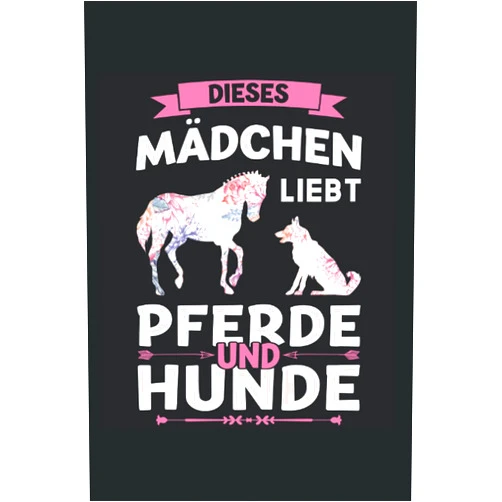 German Edition by Jan-Luca Mahrenstein (Author) Dieses Mädchen liebt Pferde und Hunde: Hunde & Pferde Notizbuch 6' x 9' Hundeliebhaber Mädchen Geschenk (German Edition)